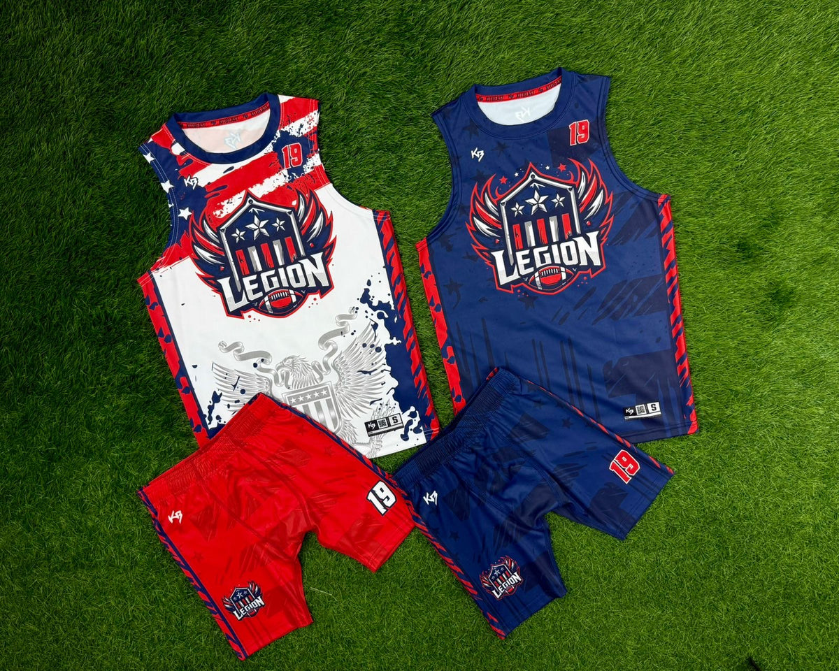 Mad City Magic Compression 7v7 Custom Flag Football Jerseys