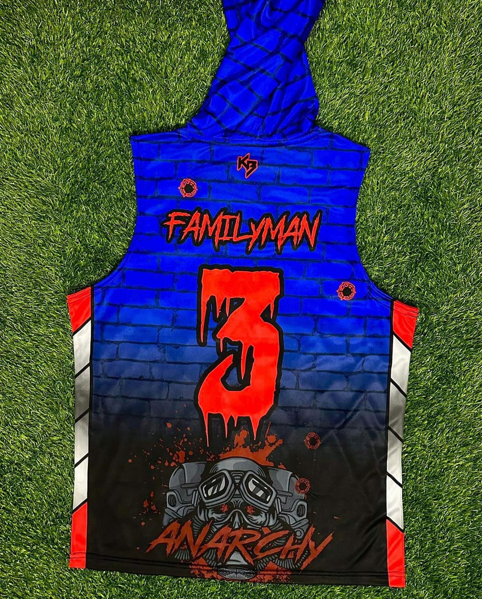 Anarchy Hooded Dri-Fit 7v7 Custom Flag Football Jerseys – KitBeast