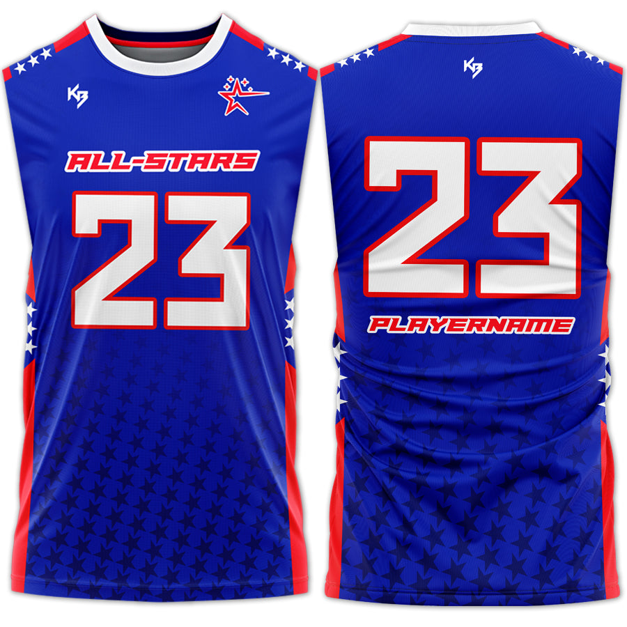 AllStars Compression 7v7 Custom Flag Football Jerseys KitBeast Sports Apparel