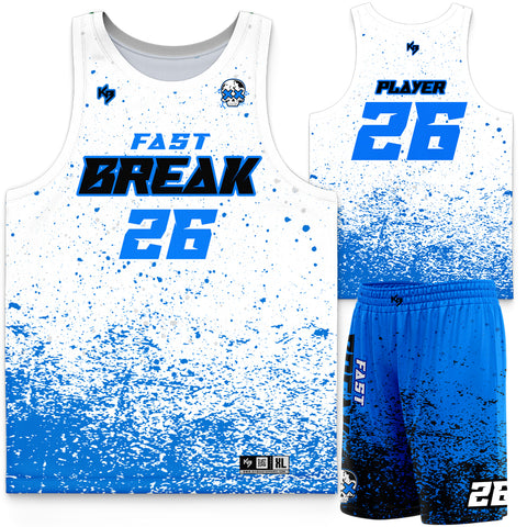 Fast Break Custom Basketball Uniform