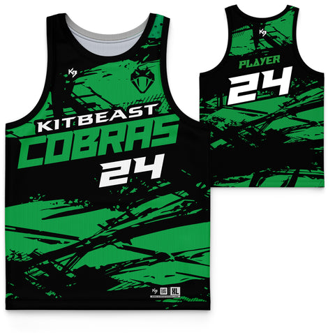 Cobras Custom Basketball Jersey