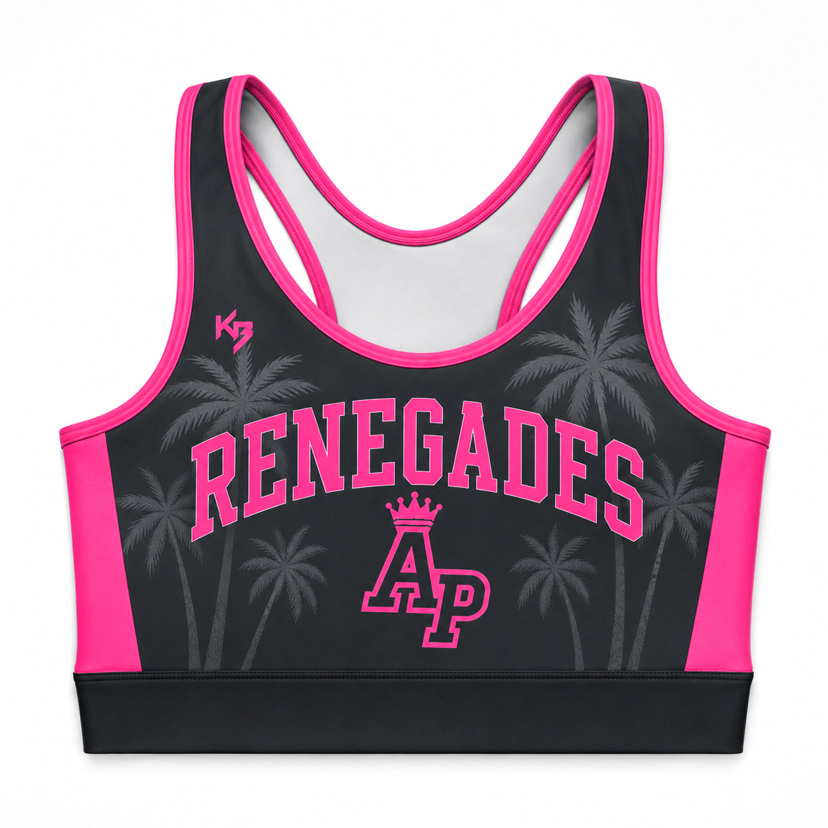 Custom Girls Flag Football Jerseys | Sublimated Sports Bras
