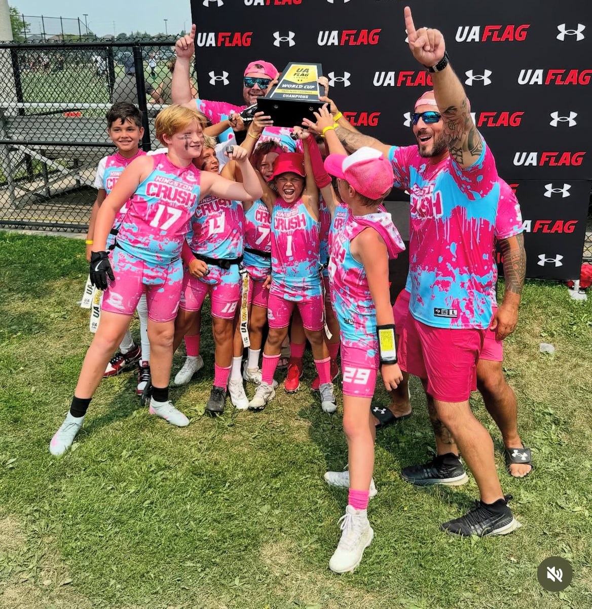 Area Code Reversible Hooded Compression 7v7 Custom Flag Football