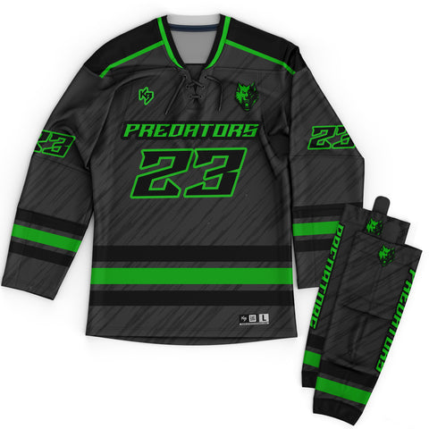 Predators Custom Hockey Jersey with Socks