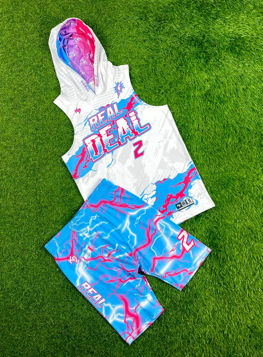 Shock Wave Hooded Compression 7v7 Custom Flag Football Uniforms