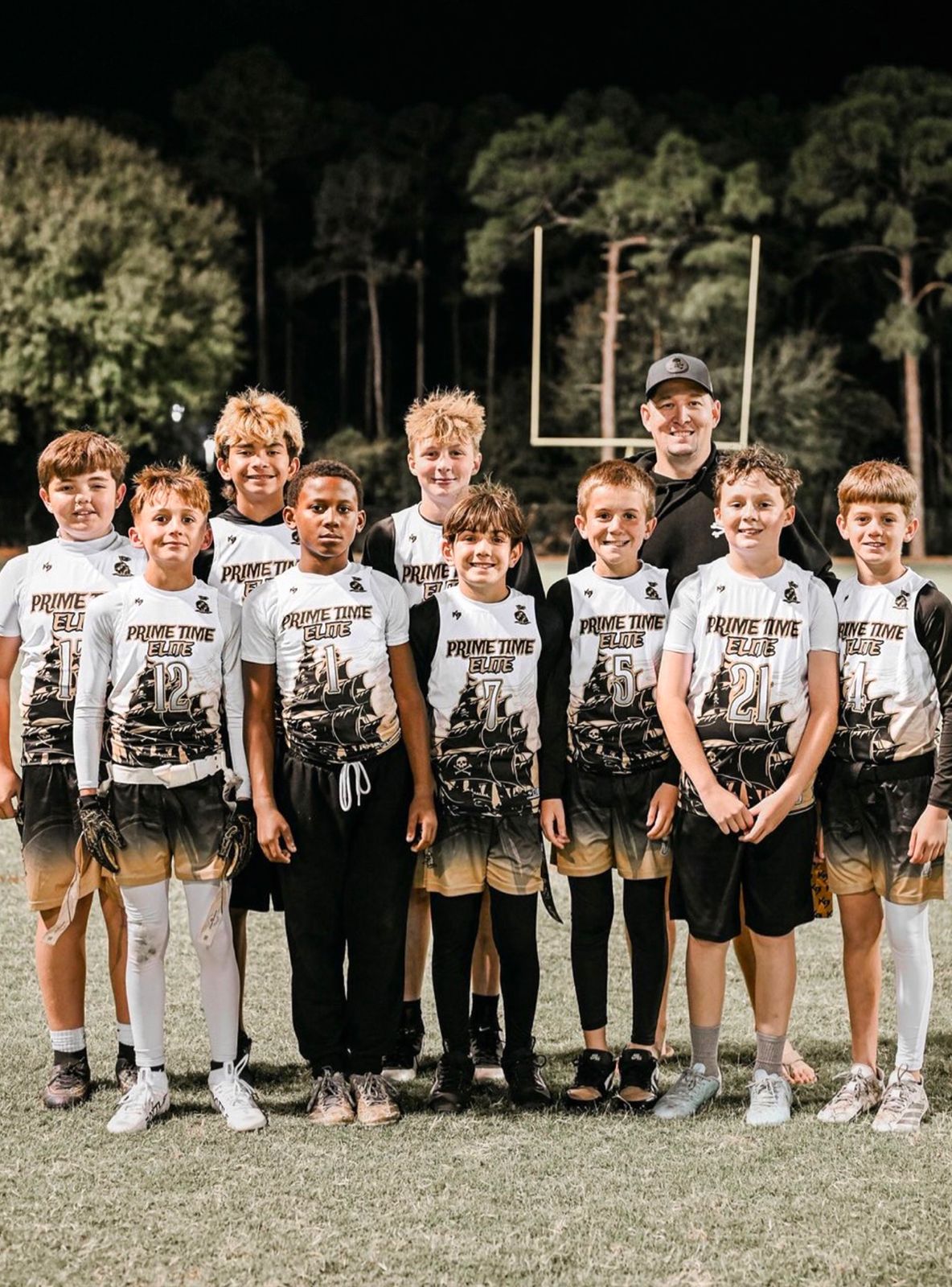 Primetime Elite wearing custom KitBeast uniforms