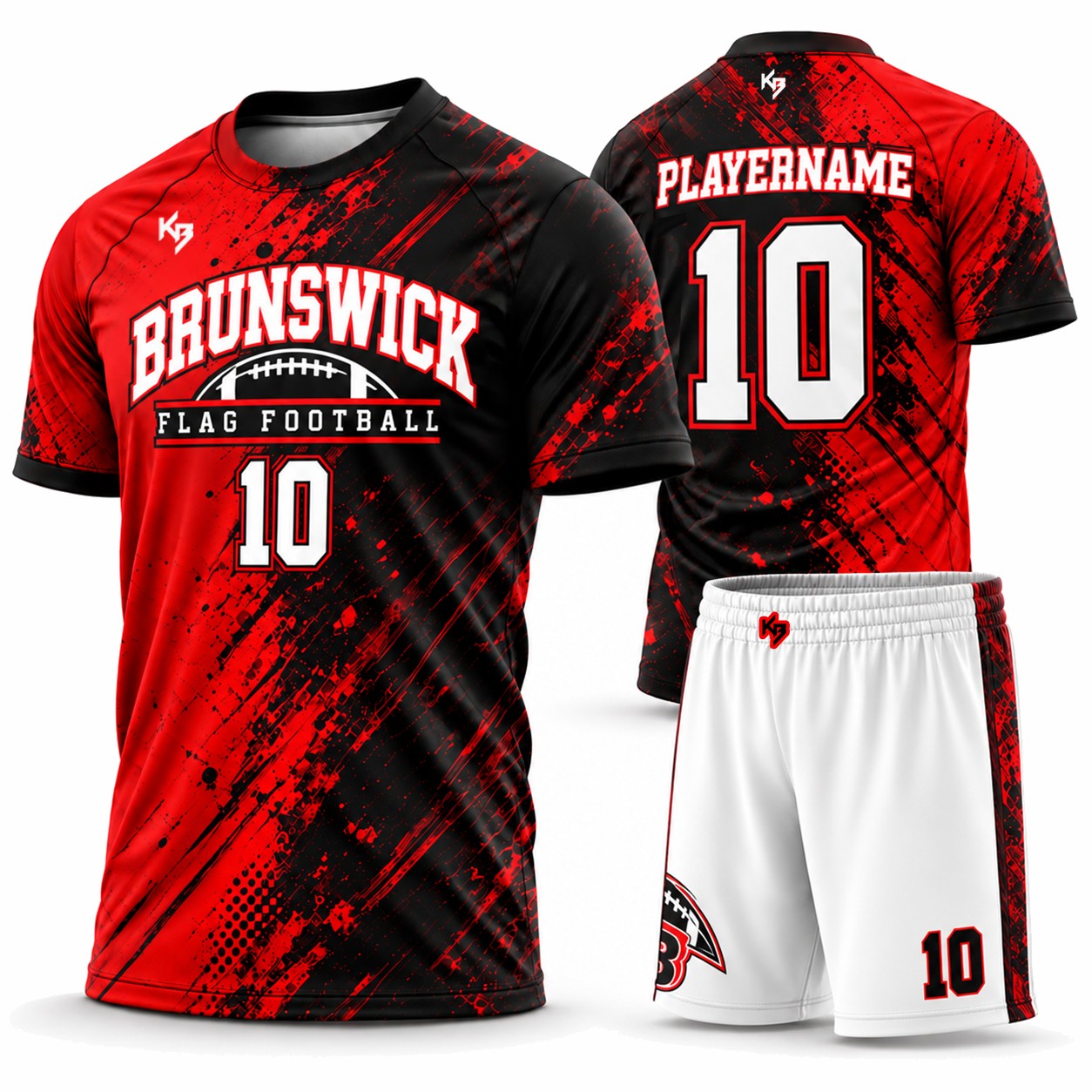 Custom Flag Football Uniforms / Custom 7v7 Uniforms Compression