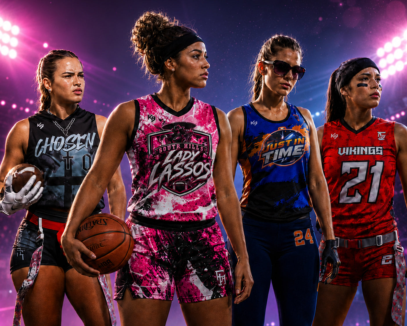 Womens & Girls Custom Sports Apparel – KitBeast Sports Apparel