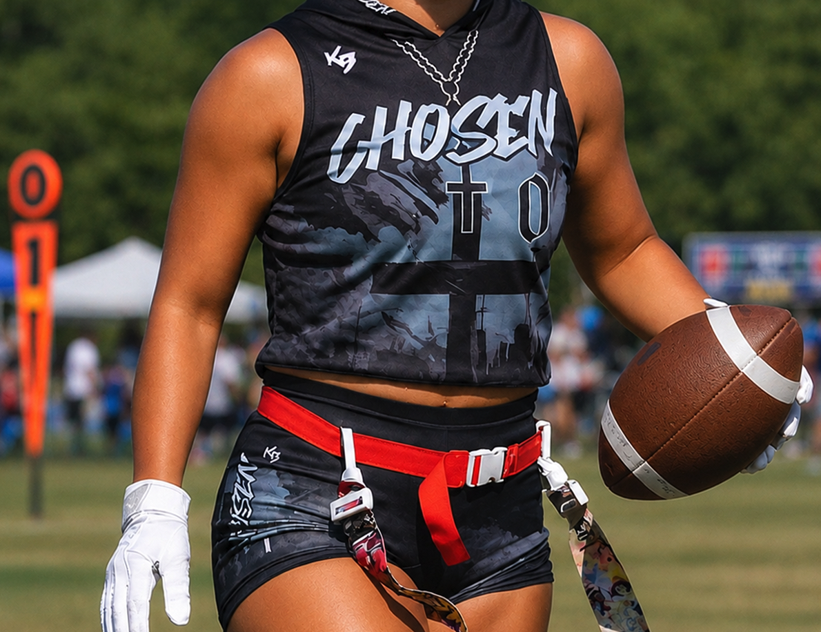 Womens Girls Flag Football Jerseys Uniforms KitBeast Sports Apparel womens-girls-flag-football-jerseys-uniforms-kitbeast-sports-apparel
