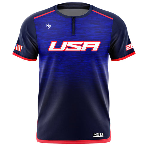 Mens Sublimated 1/4 Zip Jersey