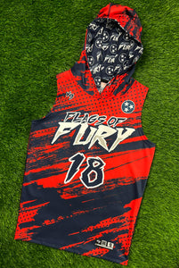 Flags Of Fury Compression Hooded 7v7 Custom Flag Football Jerseys