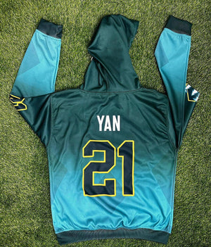 Mens Sublimated Pull Over Hoodie