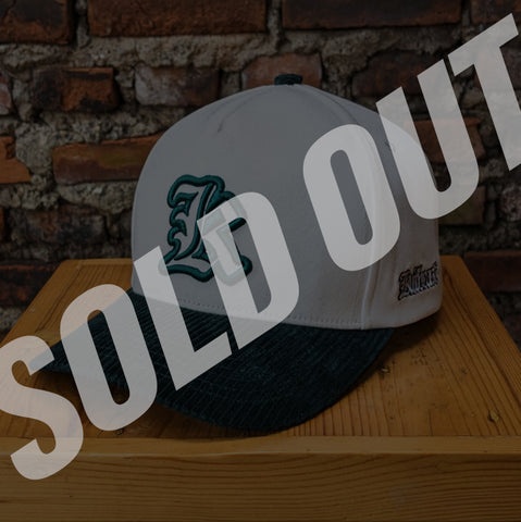 K Letterman Logo Green Cord Snapback