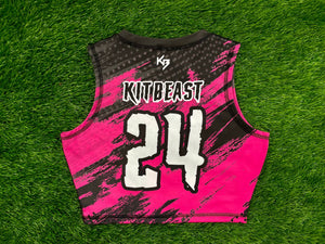 Womens Crop Compression Jersey