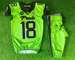 Cougars Custom Tackle Football Uniforms