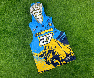 Mustangs Compression 7v7 Custom Flag Football Uniforms (2 Jerseys + 1 Short)