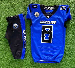 Grizzlies Tackle Football Uniforms