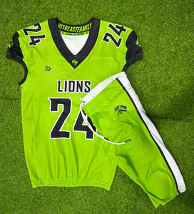 Predators Custom Tackle Football Uniforms