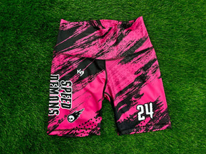 Womens Compression 7 Inch Bike Shorts