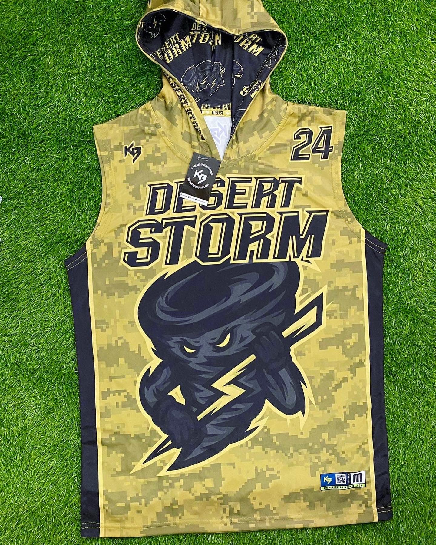 Lightning Hooded Compression 7v7 Jersey