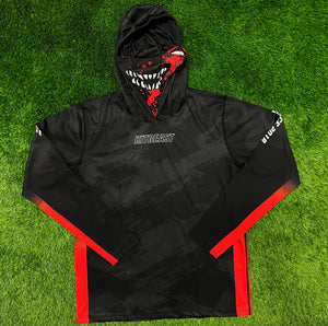 Mens Sublimated Hooded Mask Jersey