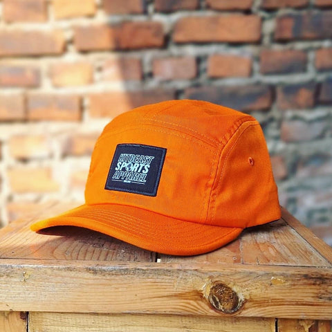 Orange 5 Panel Hat
