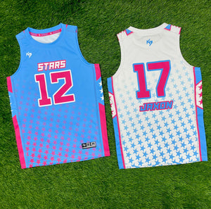 All-Stars Compression 7v7 Custom Flag Football Jerseys
