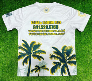 Mens Sublimated Drifit Crew Neck T-Shirt Jersey