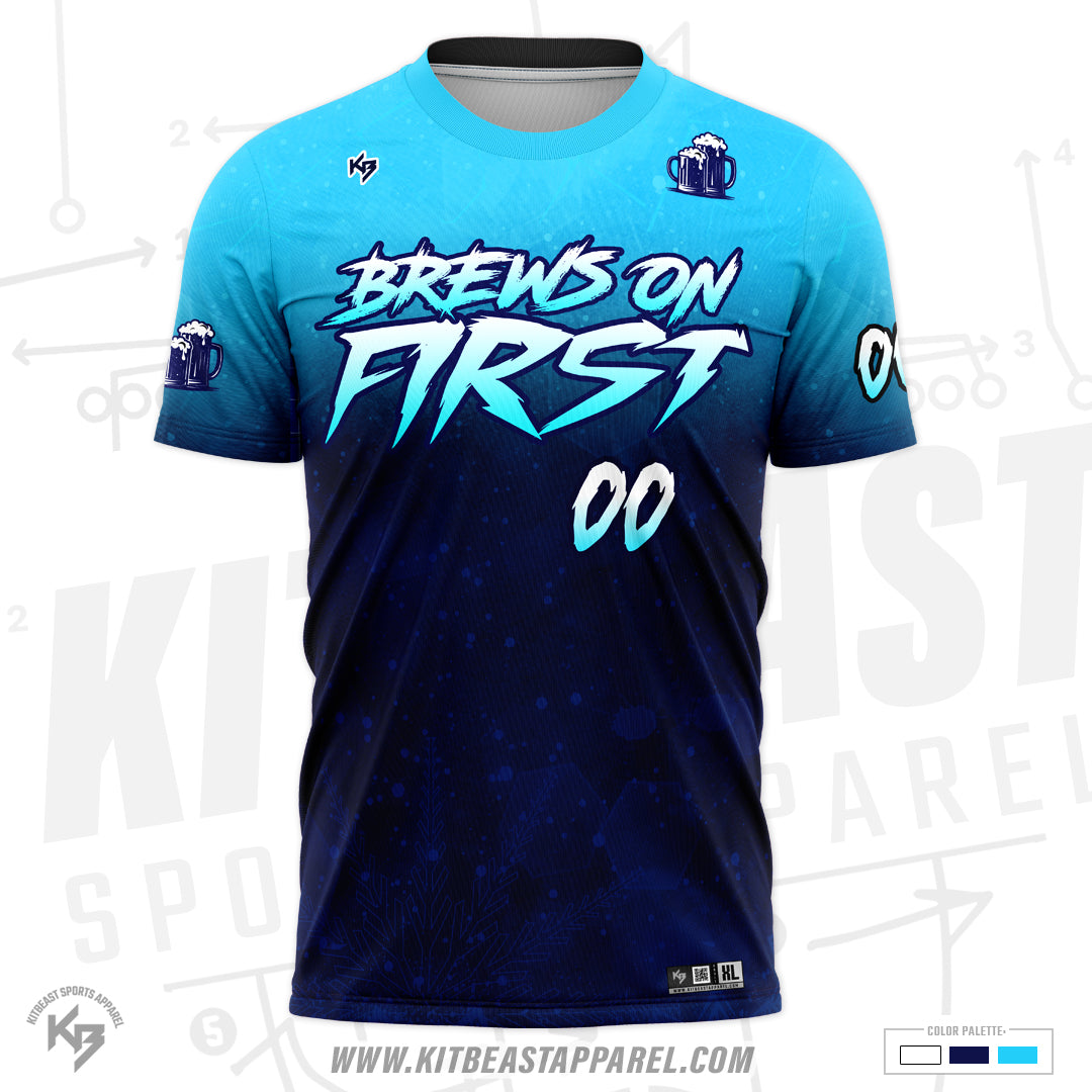 Frozen Ropes Dri-Fit Custom Softball Jersey â KitBeast Sports Apparel