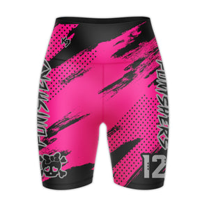 Womens Compression 7' Bike Shorts