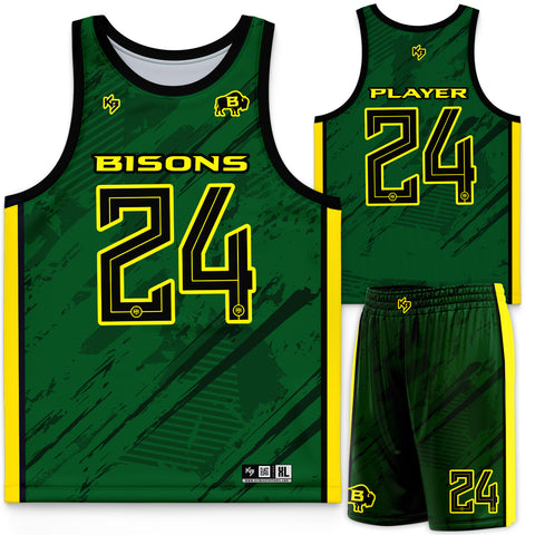 Bisons Custom Basketball Uniform