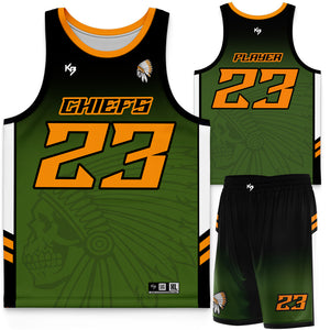 Chiefs Custom Basketball Uniform