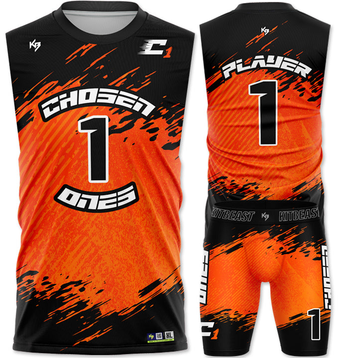 Chosen Ones Compression 7v7 Custom Flag Football Uniforms
