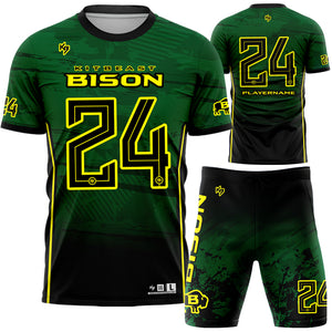 Bison Compression 7v7 Custom Flag Football Uniforms