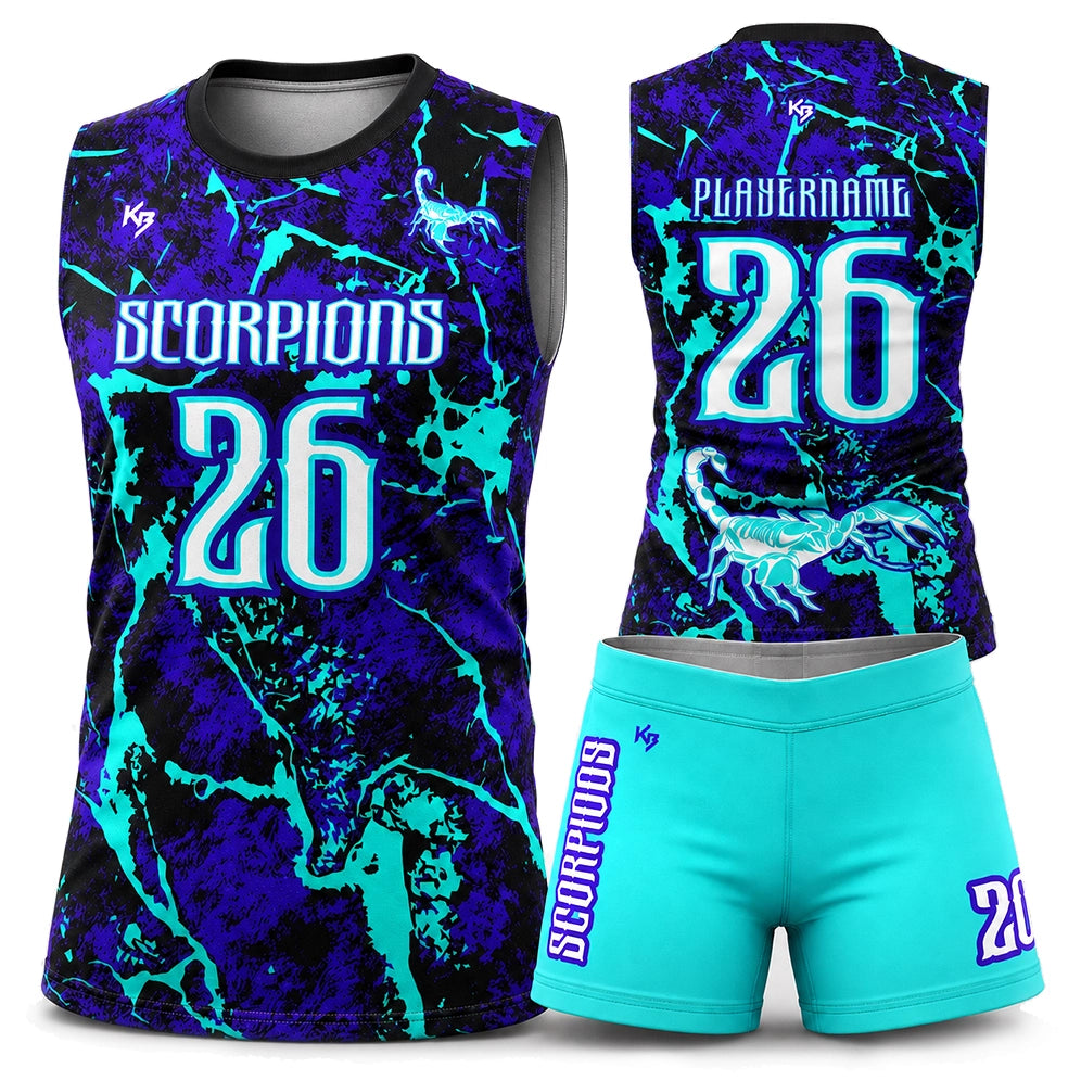 Custom Girls Flag Football Uniforms | Compression 7v7 Jerseys