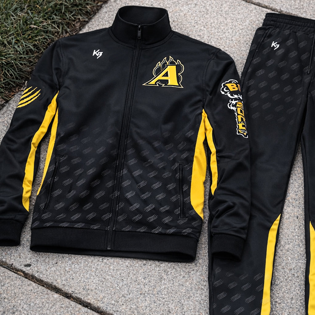 Custom Pattern Track Suits Custom Track Suits for Teams | Sublimated Jacket & Pants – KitBeast ...
