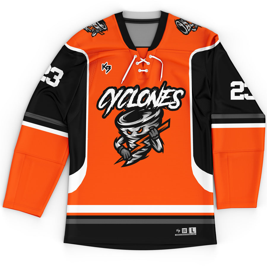 Cyclones Custom Hockey Jersey – KitBeast Sports Apparel