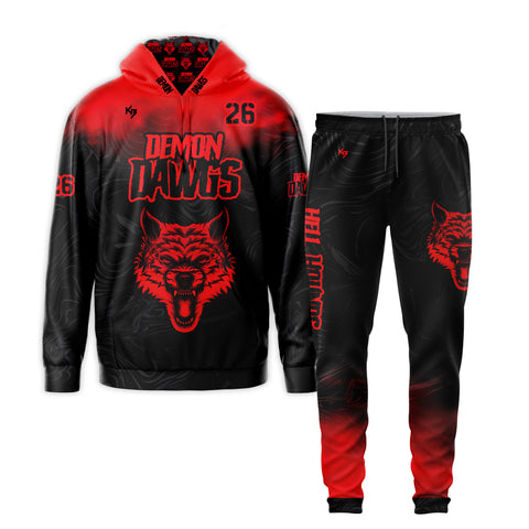 Demon Dawgs Sublimated Custom Warmup Set