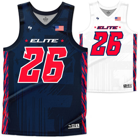 Elite Custom Basketball Jerseys (Home + Away)