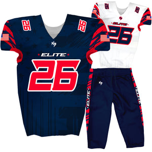 Elite Custom Tackle Football Uniforms (2 Jerseys + 1 Pant)