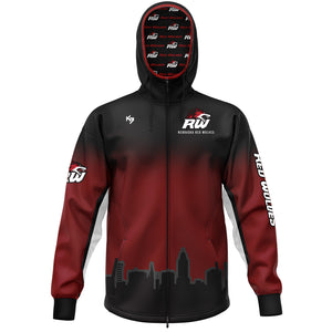 Zip Up Sublimated Hoodie