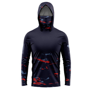Mens Sublimated Hooded Mask Jersey