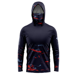 Mens Sublimated Hooded Mask Jersey