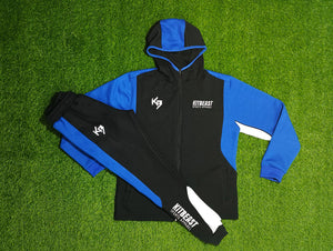 Zip Up Cotton Tracksuit Hoodie