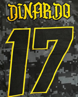 Scared Hitless Button Down Custom Softball Jersey (Home + Away)