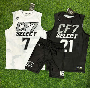 Rebels Compression 7v7 Custom Flag Football Jerseys