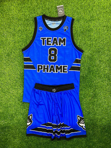 Sharks Reversible Custom Basketball Jersey