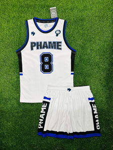 Sharks Reversible Custom Basketball Jersey