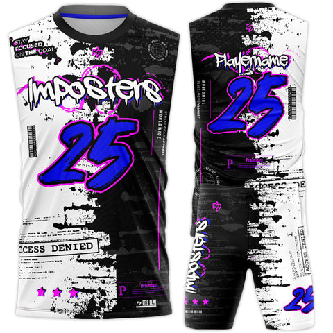 Imposters Compression 7v7 Custom Flag Football Uniforms