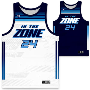 In The Zone Custom Basketball Jersey (Home + Away)
